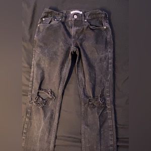 PacSun Black Ripped Skinny Jeans